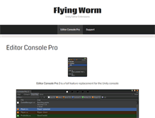 Tablet Screenshot of flyingworm.com